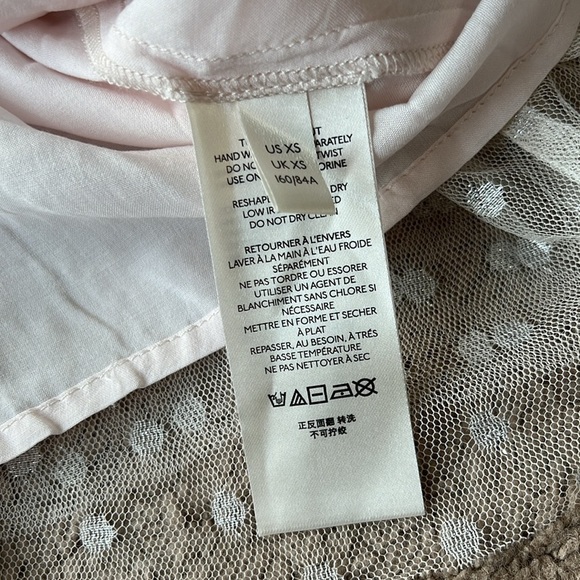 NWT Maeve Anthropologie Tulle Dot Shimmer Tank Blouse - Picture 10 of 11